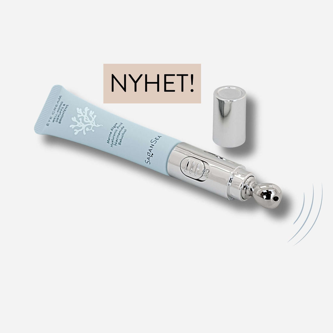 ögonkräm - Eye Cream med kylande metallapplikator